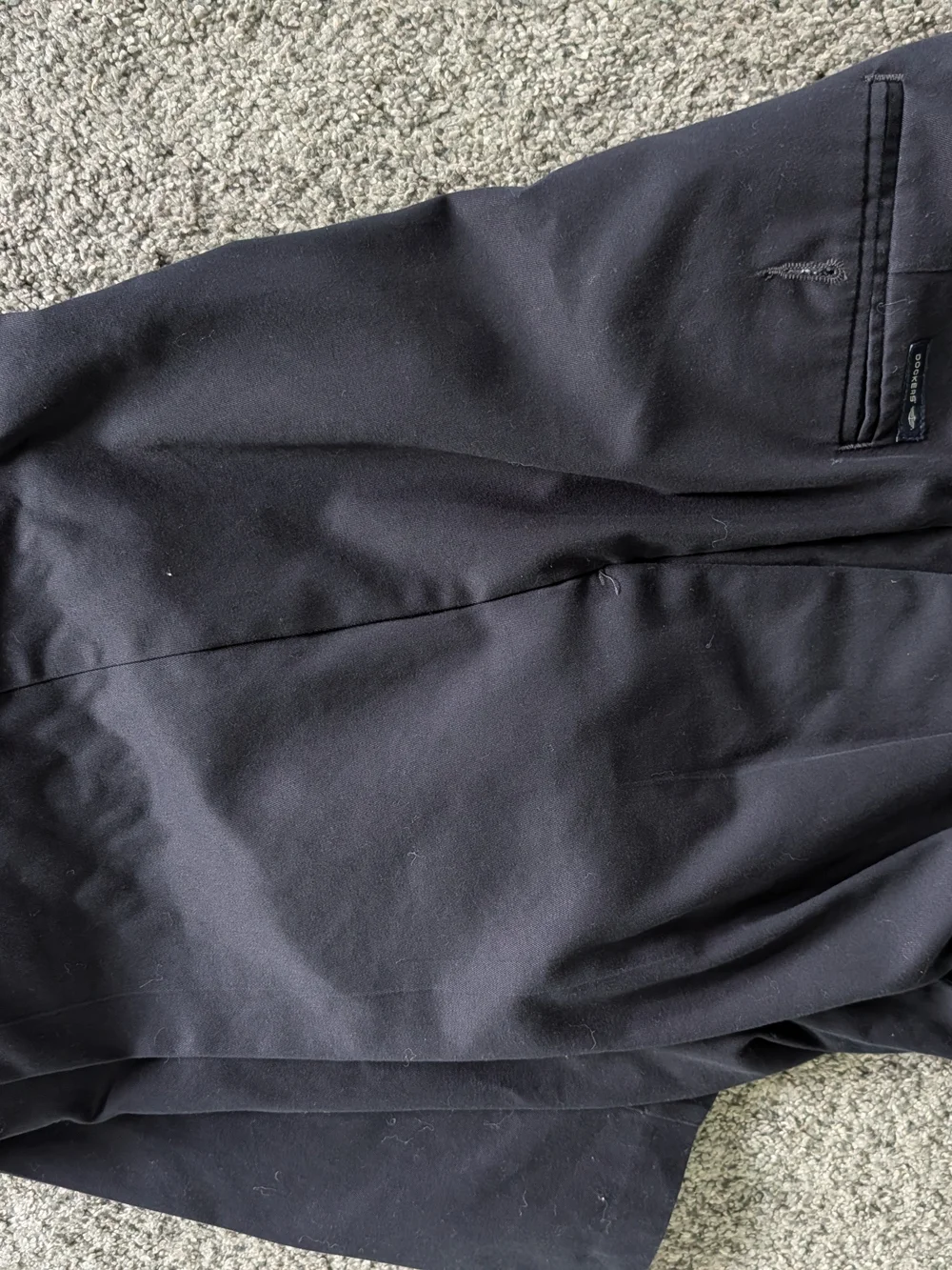 Nwot Men's Navy Chino Khaki Pants 33x30